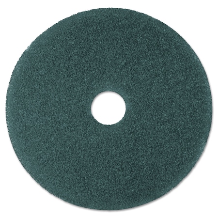 3M Low-Speed High Productivity Floor Pads, 19" Diameter, Blue, PK5, 5PK 5300